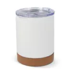 T-ceramic thermomok met deksel Lena 350ml, wit
