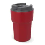 T-ceramic thermomok met deksel Zambezi 350ml, donker rood