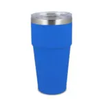 T-ceramic soft touch auto mok 500ml blauw - Hidalgo-werbeartikel T-ceramic soft touch auto mok 500ml, blauw