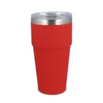 T-ceramic soft touch auto mok 500ml rood - Hidalgo-werbeartikel T-ceramic soft touch auto mok 500ml, rood