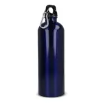 R-SS enkelwandige fles met karabijnhaak 750ml donkerblauw - Hidalgo R-SS enkelwandige fles met karabijnhaak 750ml, donkerblauw
