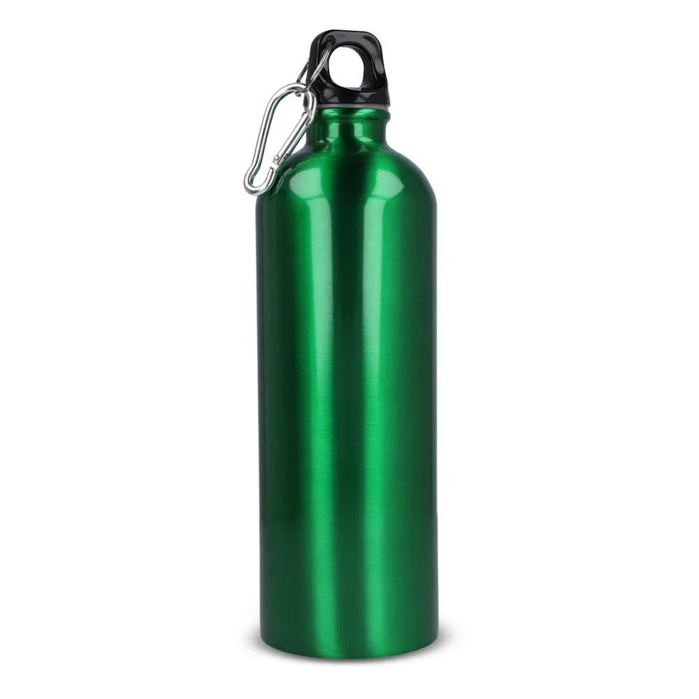 R-SS enkelwandige fles met karabijnhaak 750ml lichtgroen productfoto 15 - Hidalgo R-SS enkelwandige fles met karabijnhaak 750ml, lichtgroen — productfoto 15