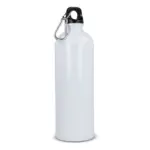 R-SS enkelwandige fles met karabijnhaak 750ml wit - Hidalgo R-SS enkelwandige fles met karabijnhaak 750ml, wit