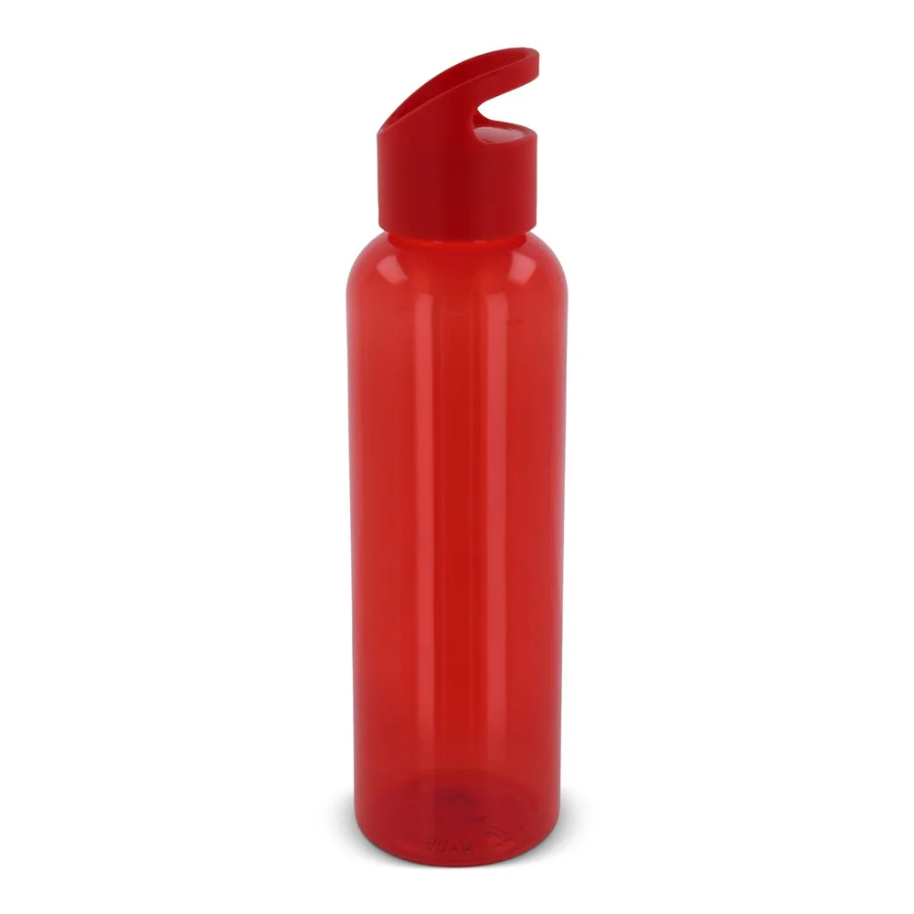 Waterfles Loop R-PET 600ml rood - Hidalgo-werbeartikel Waterfles Loop R-PET 600ml, rood