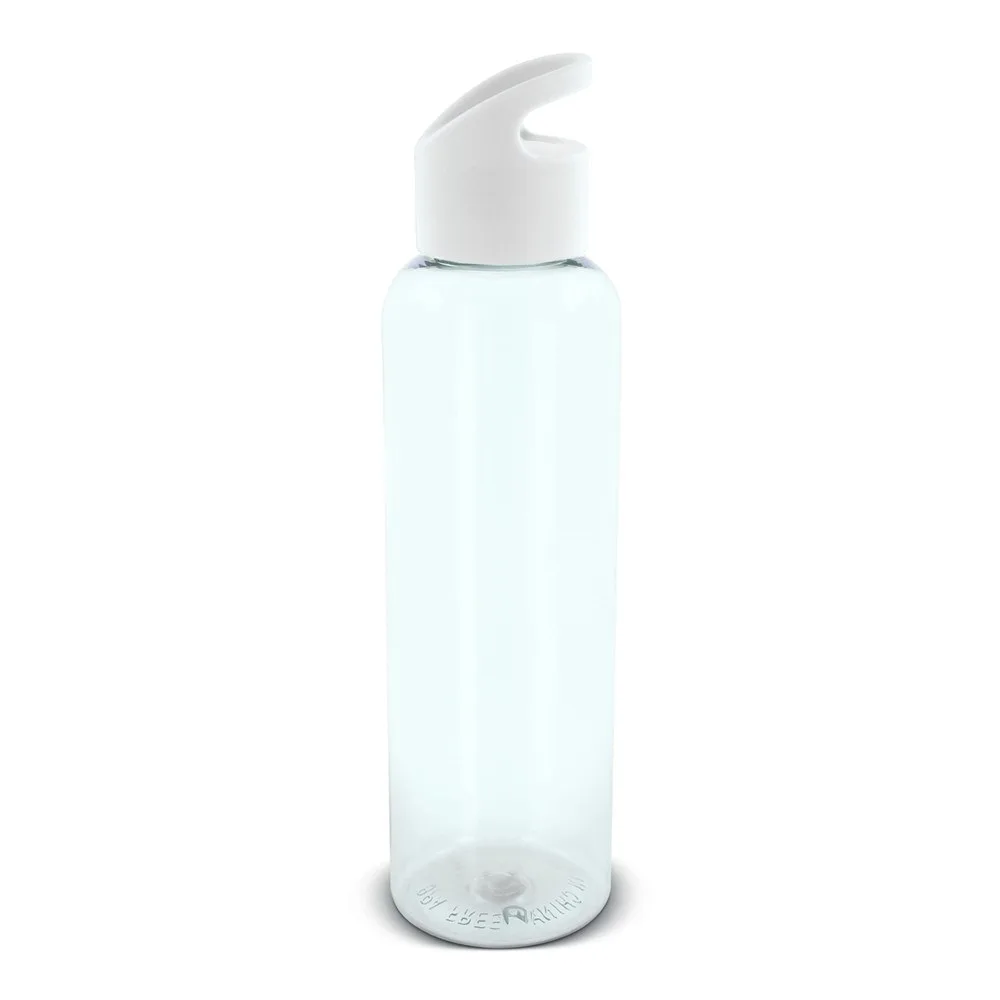 Waterfles Loop R-PET 600ml wit - Hidalgo-werbeartikel Waterfles Loop R-PET 600ml, wit