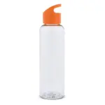 Waterfles Loop transparant R-PET 600ml, transparant oranje