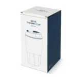 Thermobecher mit Logo doppelwandig Edelstahl 450 ml — Produktfoto 8