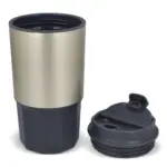 Thermobecher mit Logo doppelwandig Edelstahl 450 ml — Produktfoto 9