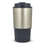 Thermobecher mit Logo doppelwandig Edelstahl 450 ml — Produktfoto 10