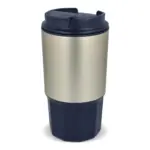 Thermobecher mit Logo doppelwandig Edelstahl 450 ml