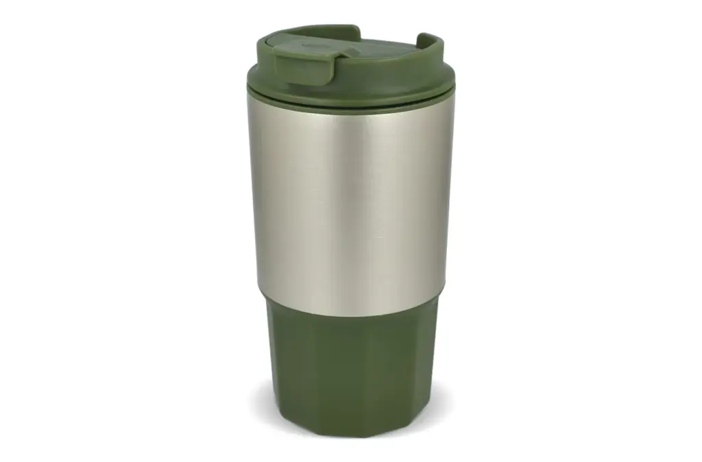 Thermobecher mit Logo doppelwandig Edelstahl 450 ml