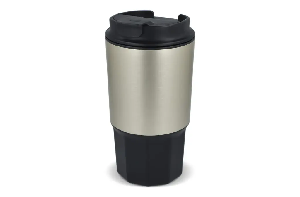 Thermobecher mit Logo doppelwandig Edelstahl 450 ml
