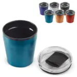 Koffiebeker metallic 180ml - Hidalgo-werbeartikel Koffiebeker metallic 180ml
