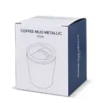 Koffiebeker metallic 180ml productfoto 8 - Hidalgo-werbeartikel Koffiebeker metallic 180ml — productfoto 8