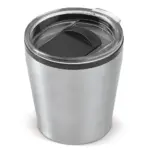 Koffiebeker metallic 180ml zilver - Hidalgo-werbeartikel Koffiebeker metallic 180ml, zilver