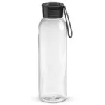 Waterfles Tritan 600ml transparant zwart - Hidalgo-werbeartikel Waterfles Tritan 600ml, transparant zwart