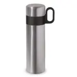 Thermofles Flow met handvat 500ml zilver - Hidalgo-werbeartikel Thermofles Flow met handvat 500ml, zilver
