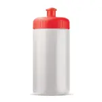Sportbidon classic 500ml, wit / rood