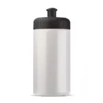 Sportbidon classic 500ml, wit/zwart