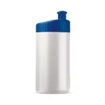 Sportbidon design 500ml, wit / donkerblauw