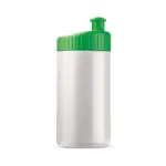 Sportbidon design 500ml, wit / groen