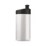 Sportbidon design 500ml, wit/zwart