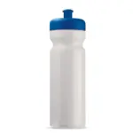 Sportbidon classic 750ml wit donkerblauw - Bidons & Shakers Sportbidon classic 750ml, wit / donkerblauw