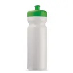 Sportbidon classic 750ml wit groen - Bidons & Shakers Sportbidon classic 750ml, wit / groen