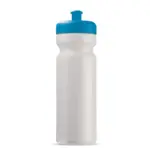 Sportbidon classic 750ml, wit / lichtblauw