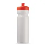 Sportbidon classic 750ml wit rood - Bidons & Shakers Sportbidon classic 750ml, wit / rood
