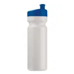 Sportbidon design 750ml, wit / donkerblauw