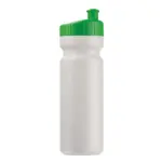 Sportbidon design 750ml, wit / groen