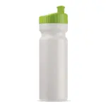 Sportbidon design 750ml, wit / lichtgroen