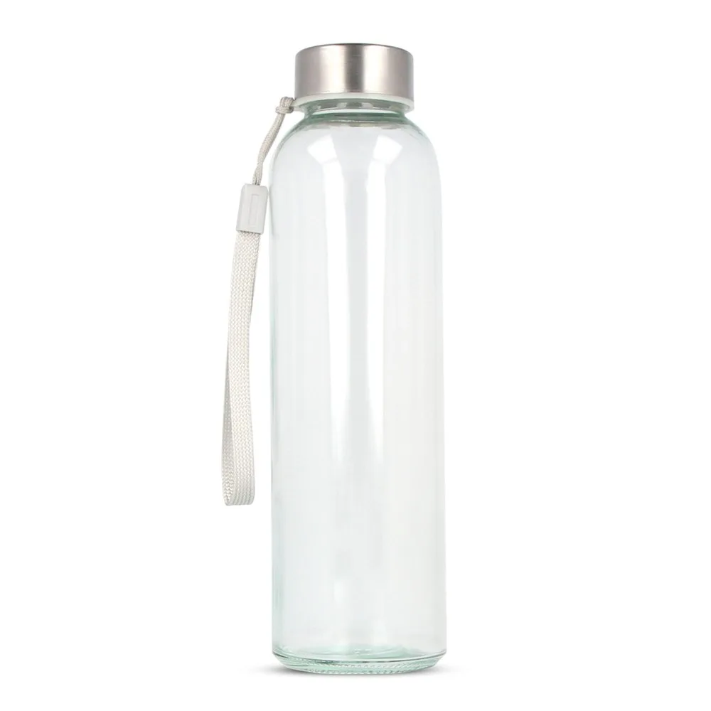 Waterfles glas 500ml productfoto 4 - Hidalgo-werbeartikel Glasflasche bedrucken kohlensäurefest auslaufsicher 500ml — Produktfoto 4