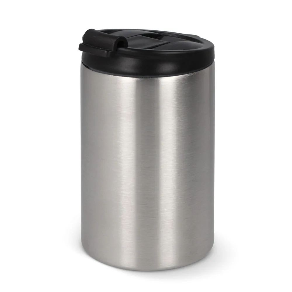 Thermobeker Leak-Free 200ml zilver - Hidalgo-werbeartikel Thermobeker Leak-Free 200ml, zilver