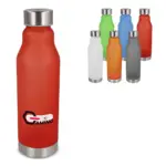 R-PET fles mat 600ml - Hidalgo-werbeartikel R-PET fles mat 600ml