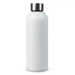 Dubbelwandige vacuüm fles met matte-look 500ml, wit