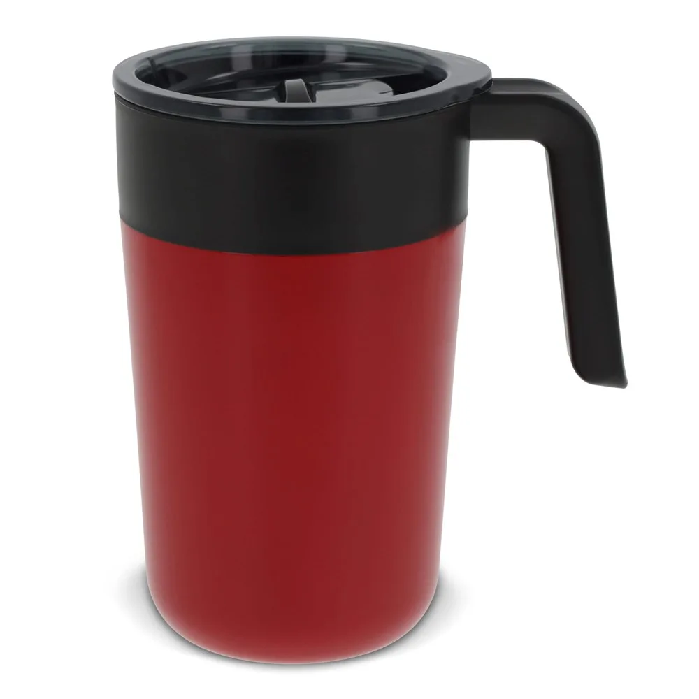Dubbelwandige koffiebeker 400ml productfoto 2 - Hidalgo-werbeartikel Dubbelwandige koffiebeker 400ml — productfoto 2