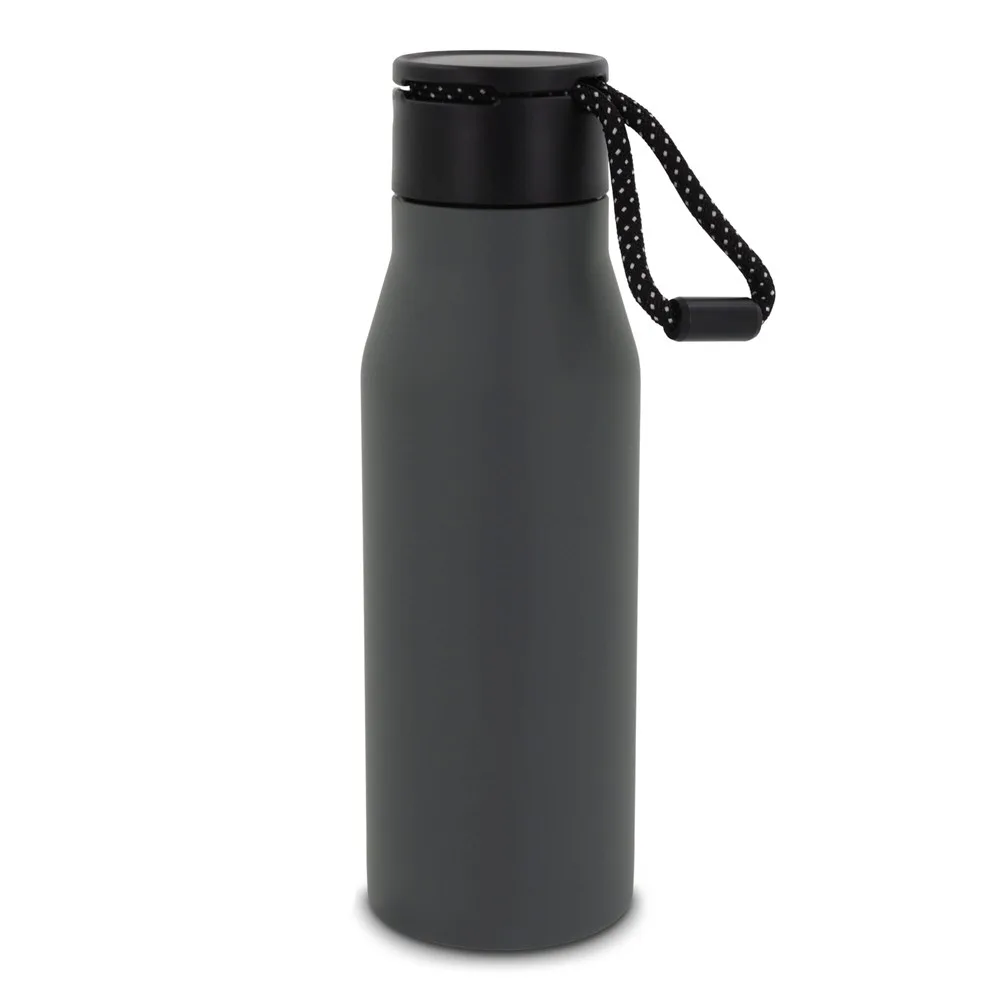 Thermofles met touw 600ml productfoto 2 - Hidalgo-werbeartikel Thermofles met touw 600ml — productfoto 2