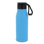 Thermofles met touw 600ml lichtblauw - Hidalgo-werbeartikel Thermofles met touw 600ml, lichtblauw