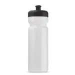 Sportbidon Bio 750ml transparant zwart - Bidons & Shakers Sportbidon Bio 750ml, transparant zwart