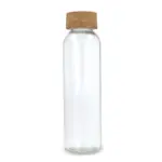 Gerecycled glazen fles met kurken dop 500ml — productfoto 3