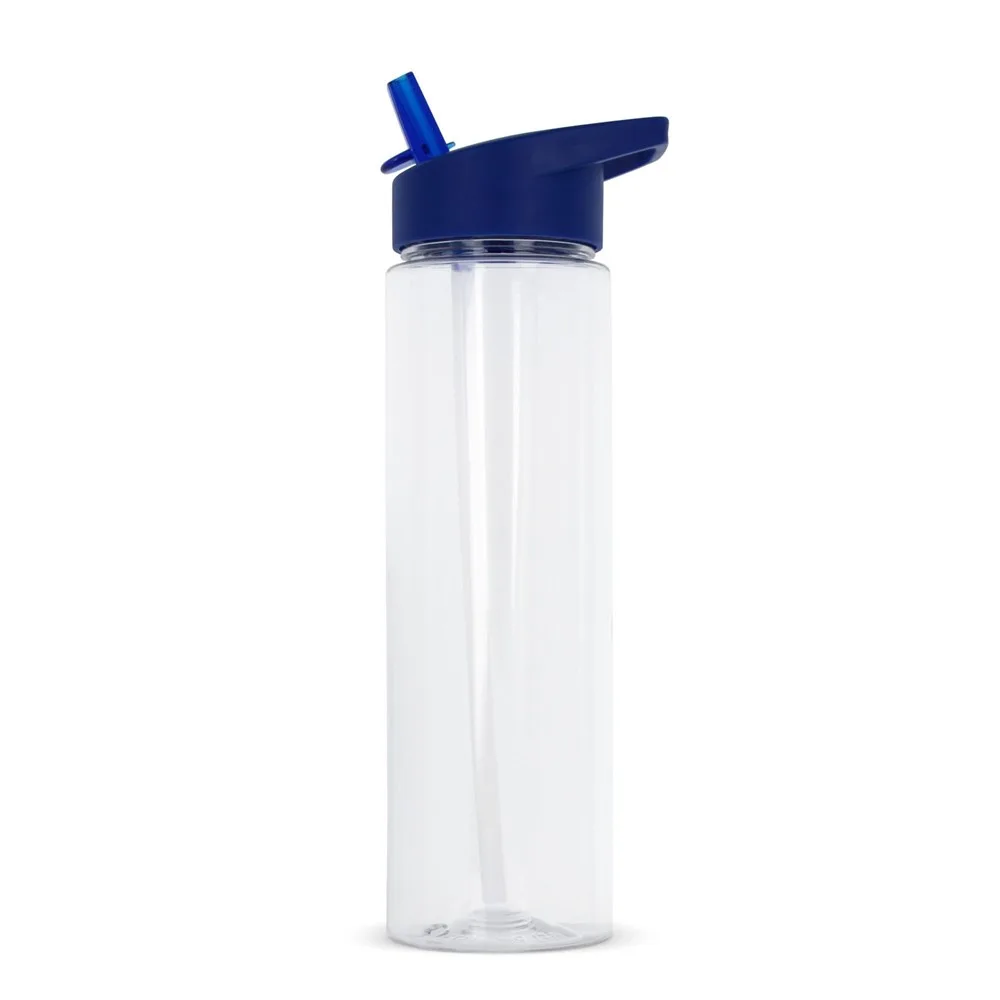 Waterfles Avery R-PET 600ml blauw - Hidalgo-werbeartikel Waterfles Avery R-PET 600ml, blauw