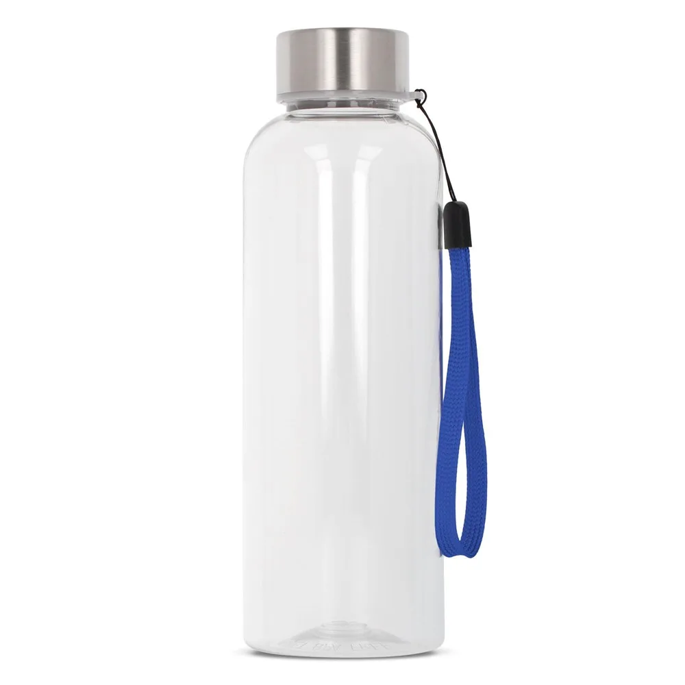 Waterfles Jude R-PET 500ml transparant blauw - Hidalgo-werbeartikel Waterfles Jude R-PET 500ml, transparant blauw