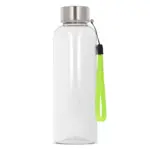 Waterfles Jude R-PET 500ml transparant lichtgroen - Hidalgo-werbeartikel Waterfles Jude R-PET 500ml, transparant / lichtgroen