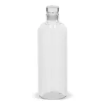 Glazen fles 1000ml, transparant