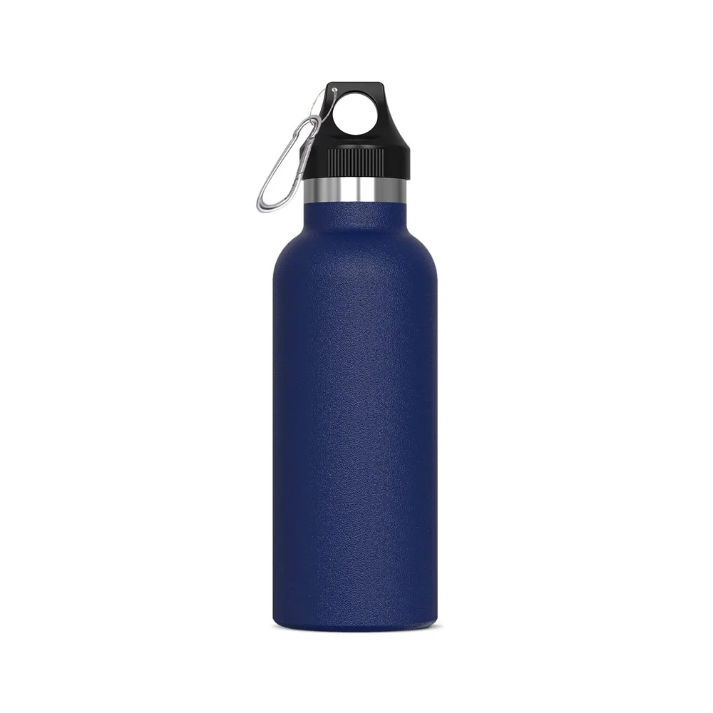 Thermofles Lennox 500ml donkerblauw - Hidalgo-werbeartikel Thermofles Lennox 500ml, donkerblauw