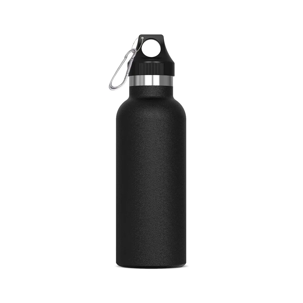 Thermofles Lennox 500ml zwart - Hidalgo-werbeartikel Thermofles Lennox 500ml, zwart