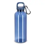 Noa waterfles R-PET 500 ml Transparant transparant donkerblauw - Hidalgo-werbeartikel Noa waterfles R-PET 500 ml Transparant, transparant donkerblauw
