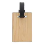 Bagagelabel bamboe — productfoto 2